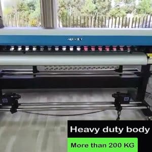 Audley Roll to Roll UV System 180cm high Quality Printer with 2 extra Printheads