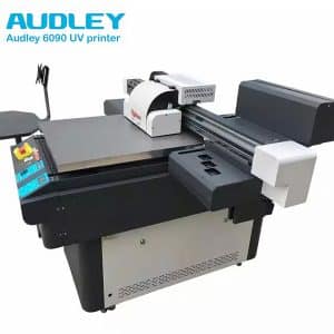 Audley high Quality UV flatbed 6090 with 2 XP600 Printheads Printer