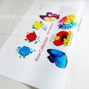 Good Quality A1 Size 60cm*100m DTF Printing PET Film Rolls For T-shirt DTF Film Printers